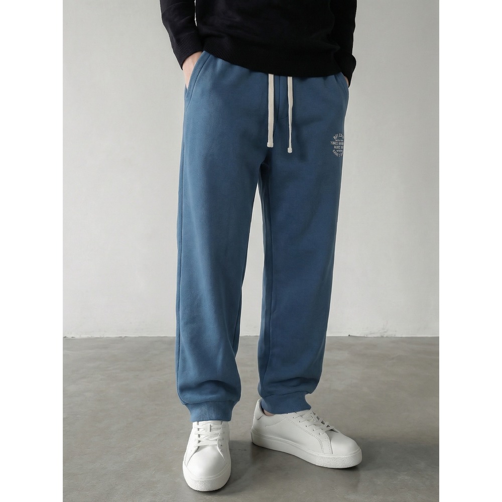 REI Co-op Fleece Athletic Sweatpants Mens 2XL Blue Casual Lounge Joggers NWT